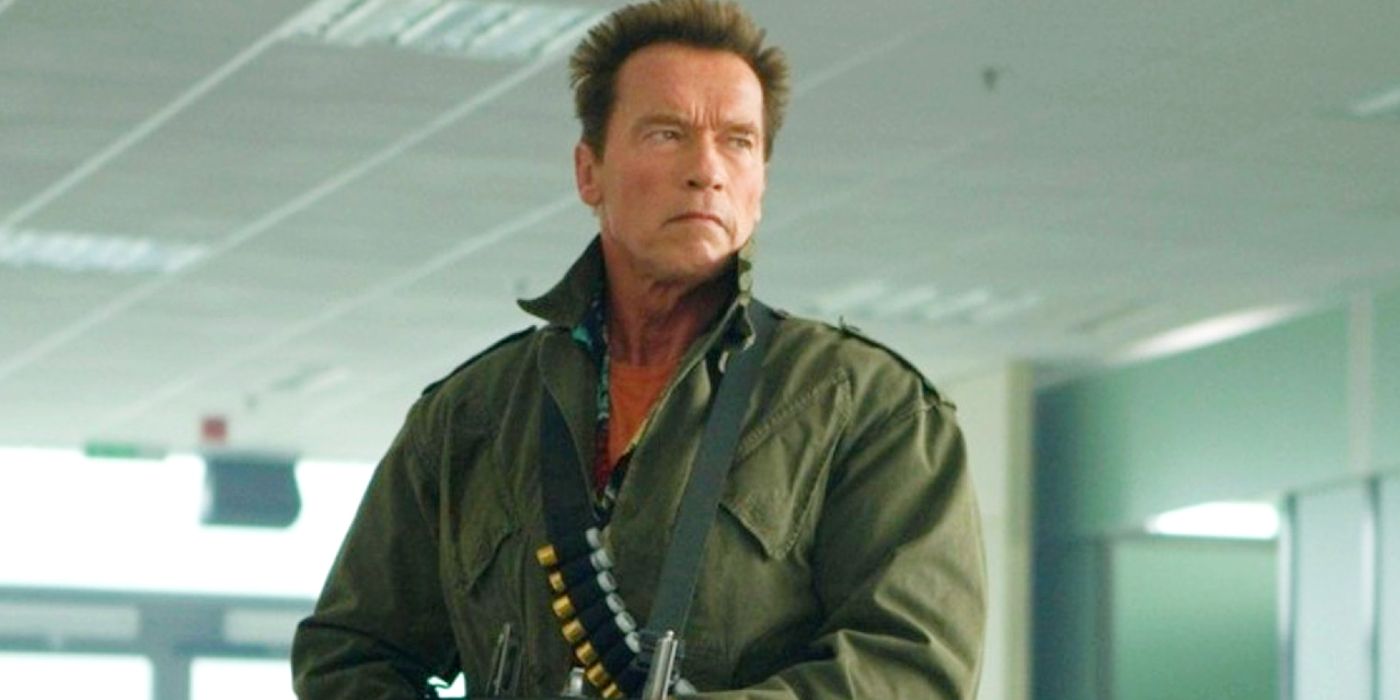 Arnold Schwarzenegger as Trench in Expendables 2.