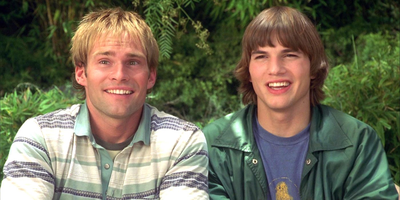 Ashton Kutcher and Seann William Scott in Dude, Where's My Car_