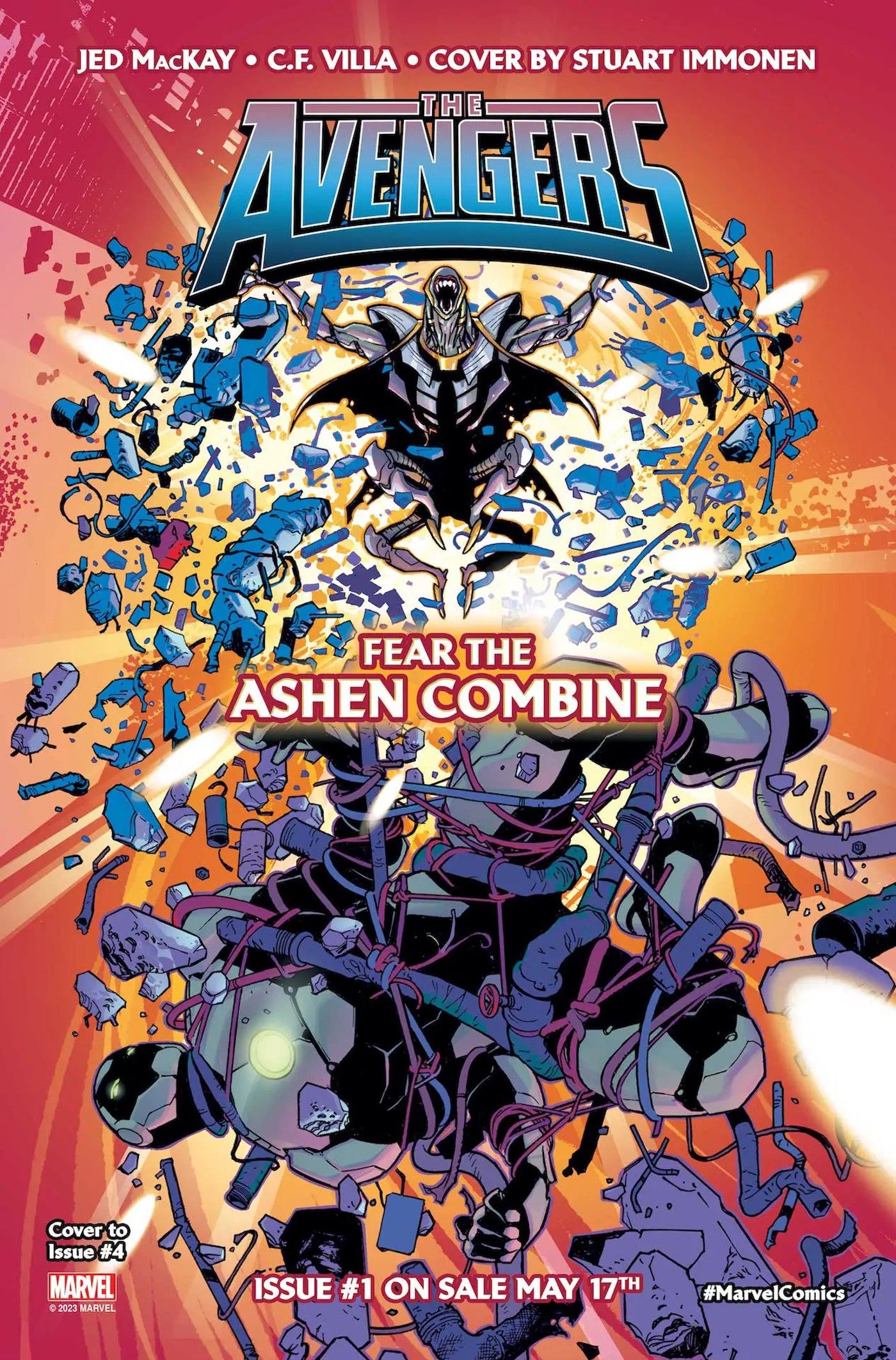 avengers 4 iron man ashen combine