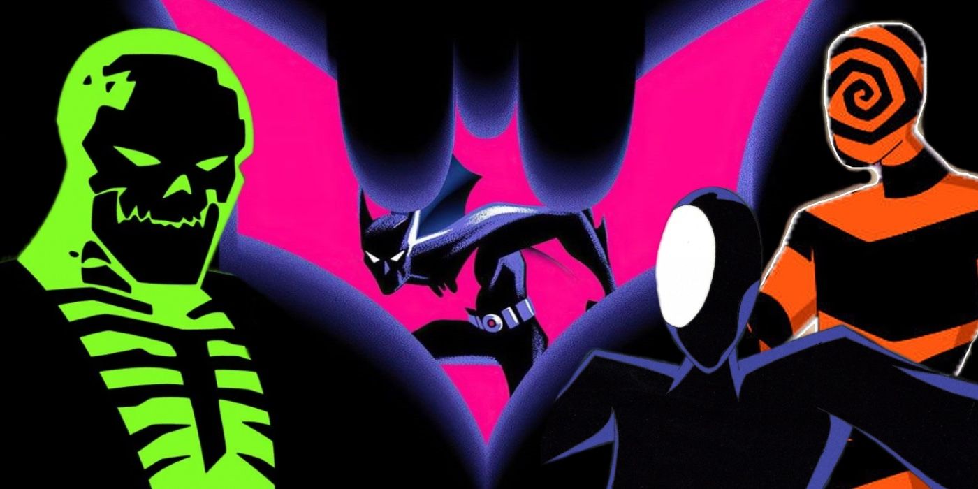 Featured image: Batman Beyond villains of Blight, Inque, Spellbinder