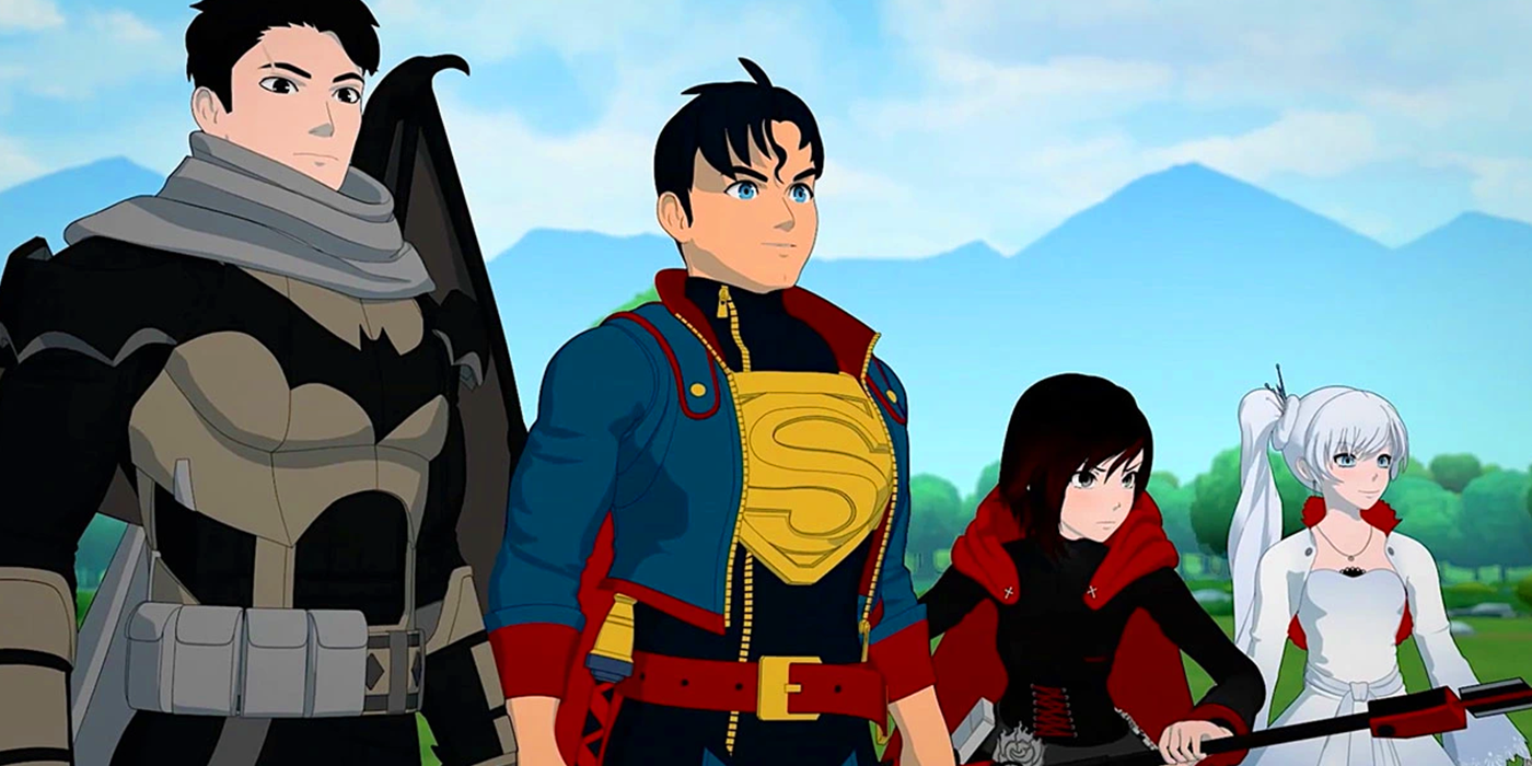 batman in justice league x rwby