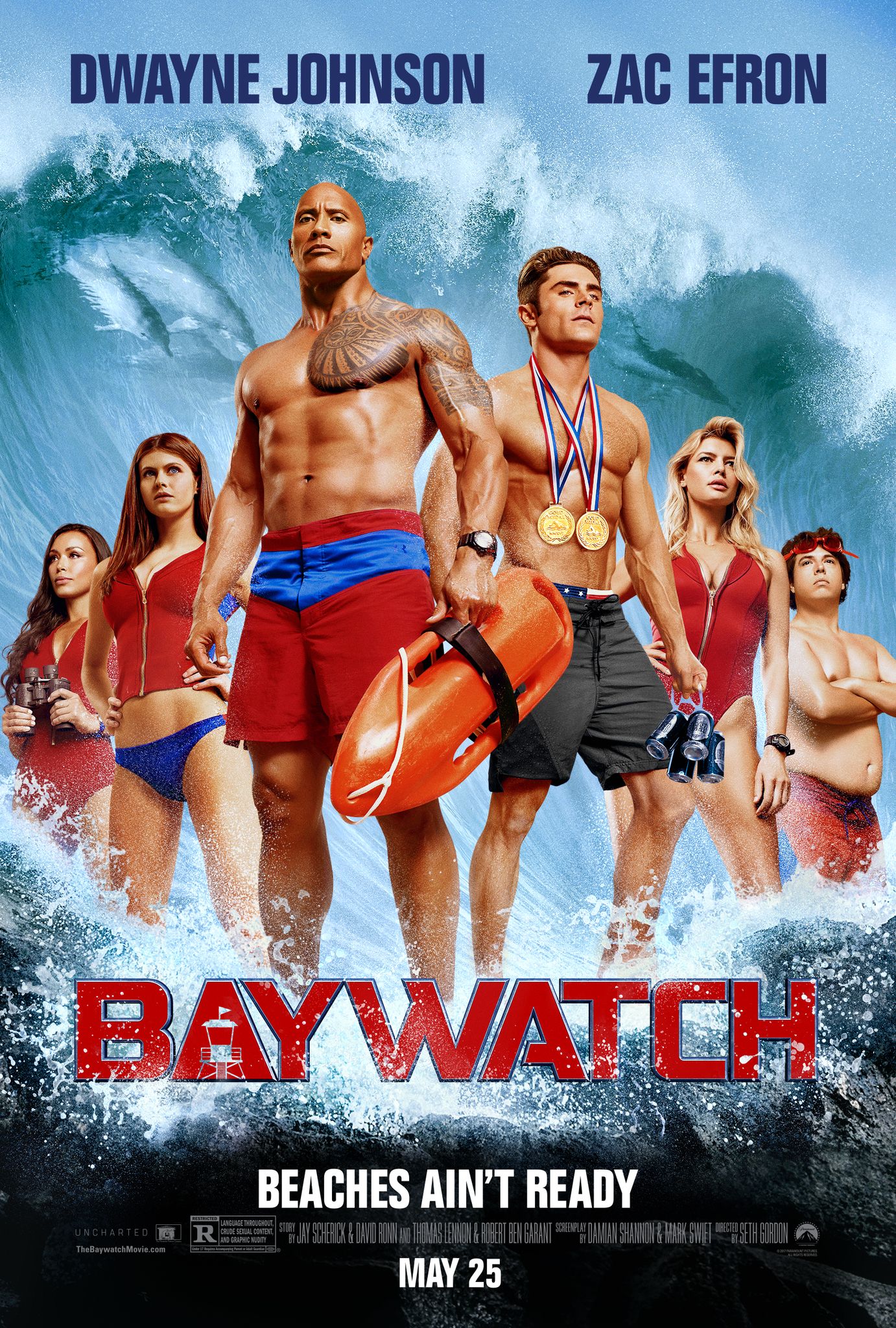 Baywatch Movie Poster-1