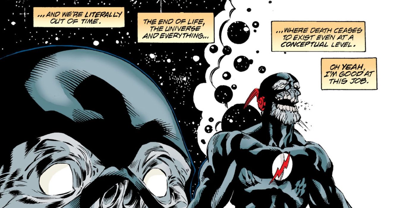 Black Flash Defeated DC Comics