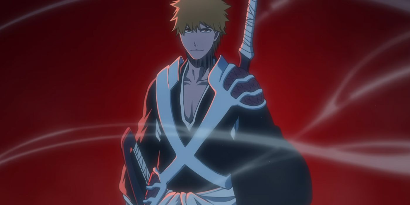 Ichigo's new Bankai look in Bleach: The Thousand-Year Blood War Part 2