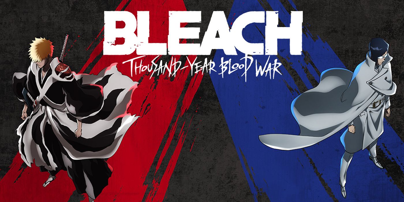 Bleach: The Thousand-Year Blood War Part 2 Key Visual featuring Ichigo and Uryu.