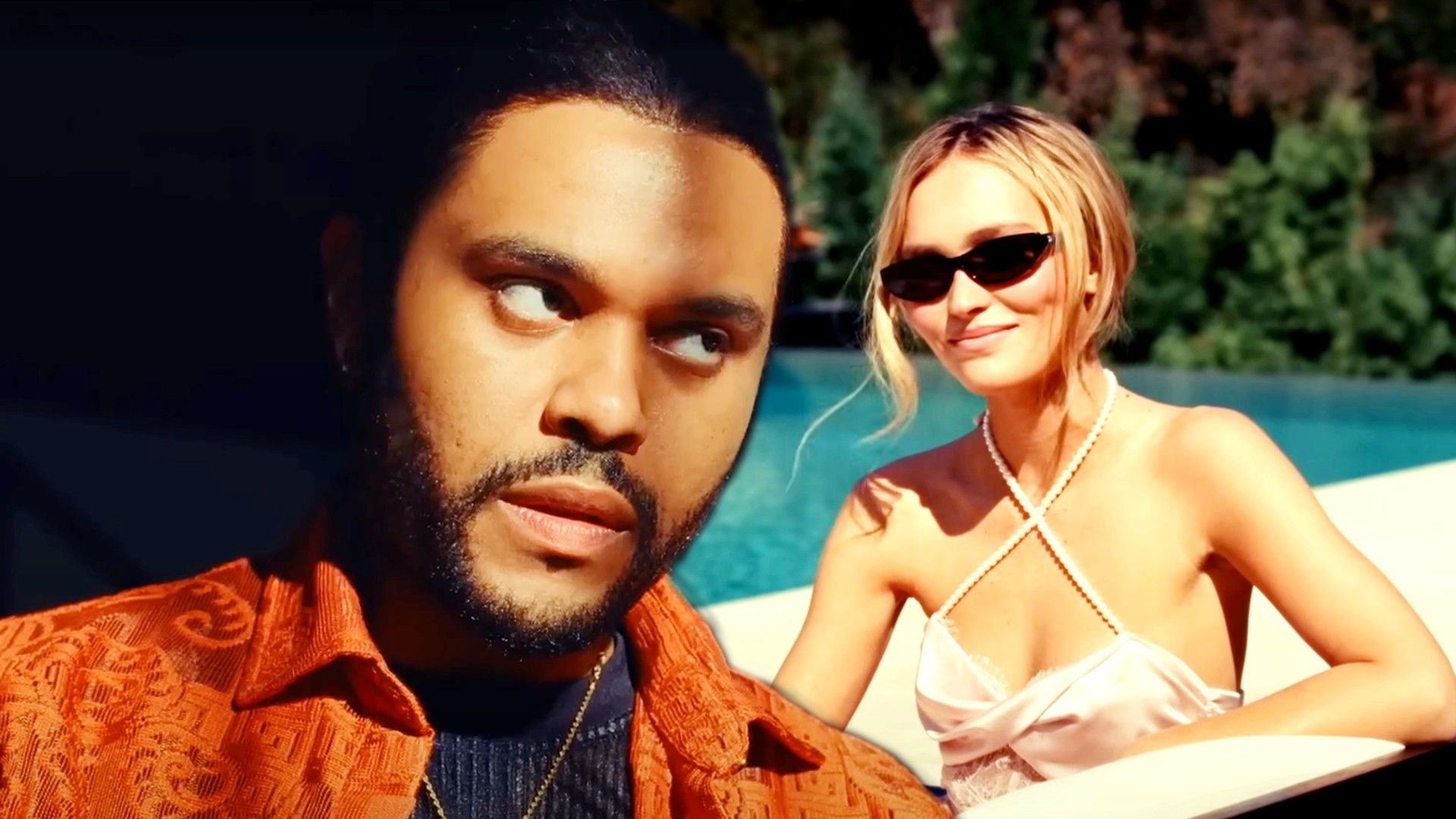 Blended image of Jocelyn and The Weeknd in The Idol