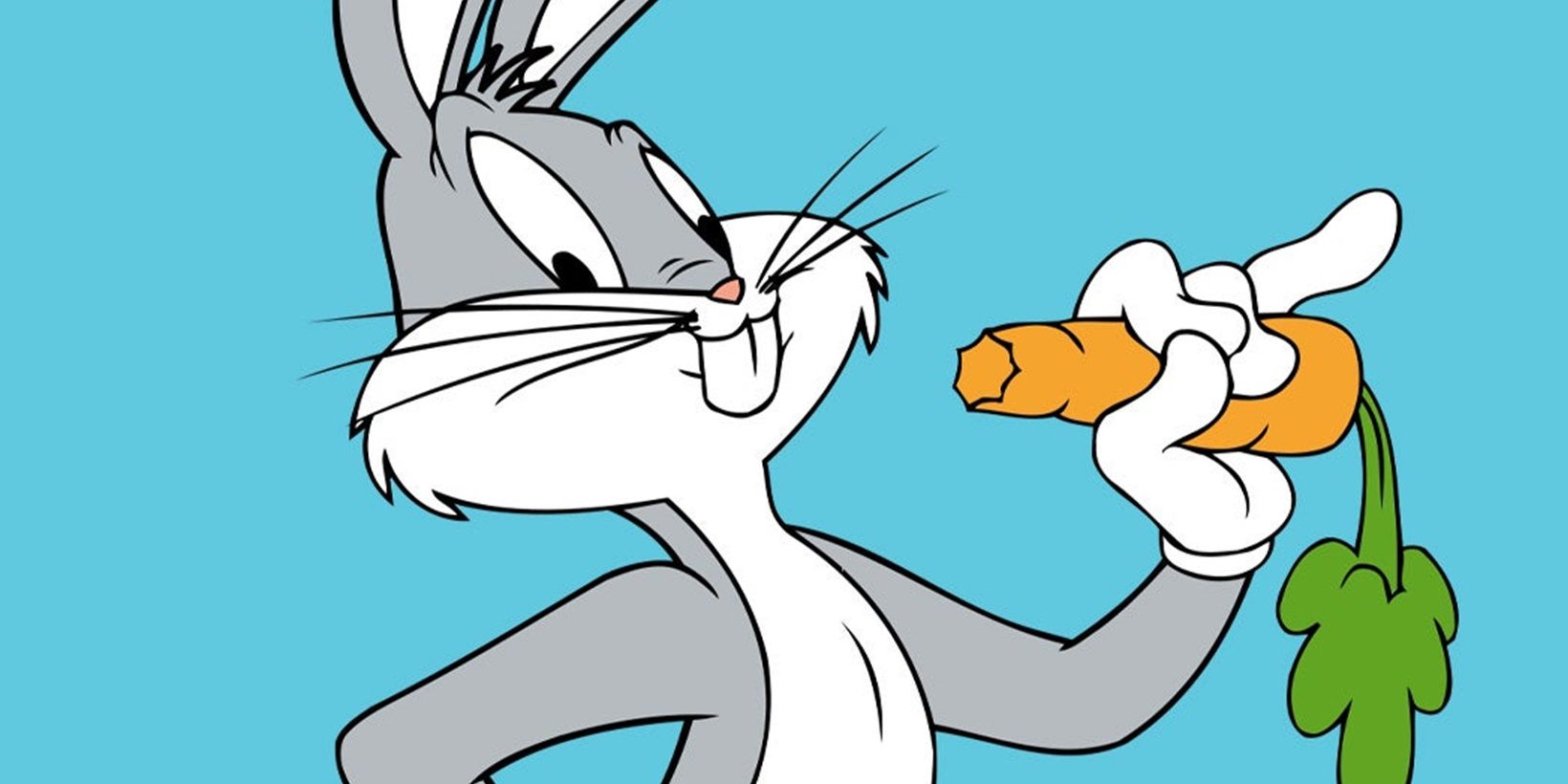 Bugs Bunny eating a carrot