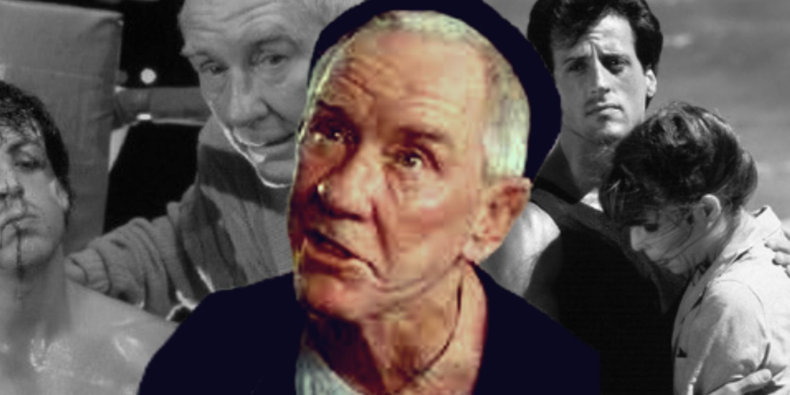 Burgess Meredith in Rocky 3