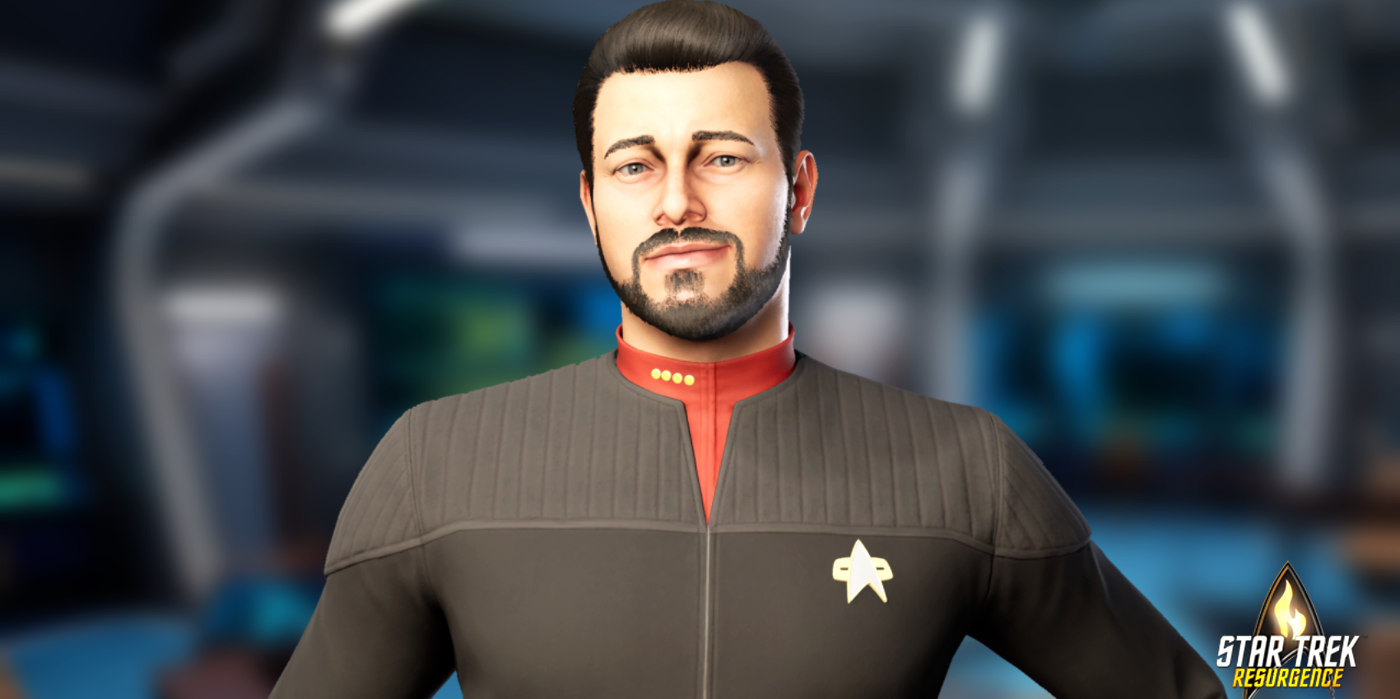 Captain Will Riker Star Trek Resurgence