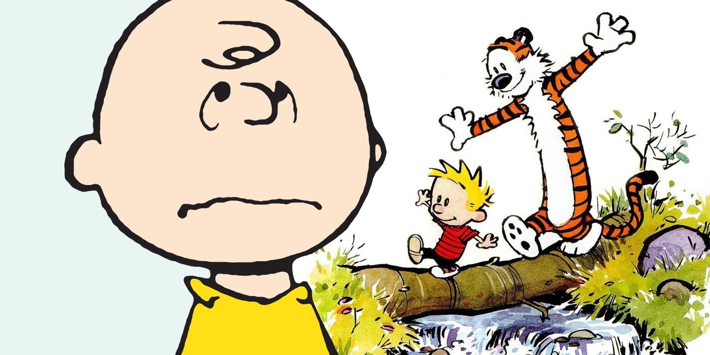 Charlie Brown Calvin and Hobbes