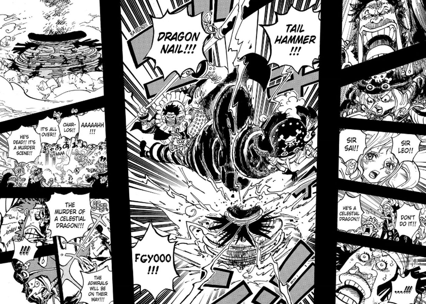 Charlos meninggal di One Piece