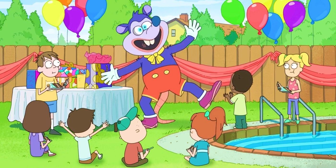 animador infantil rick and morty descanso e ricklaxation