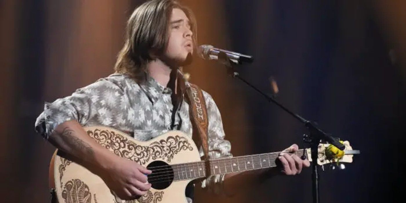 American Idol Colin Stough With Guitar