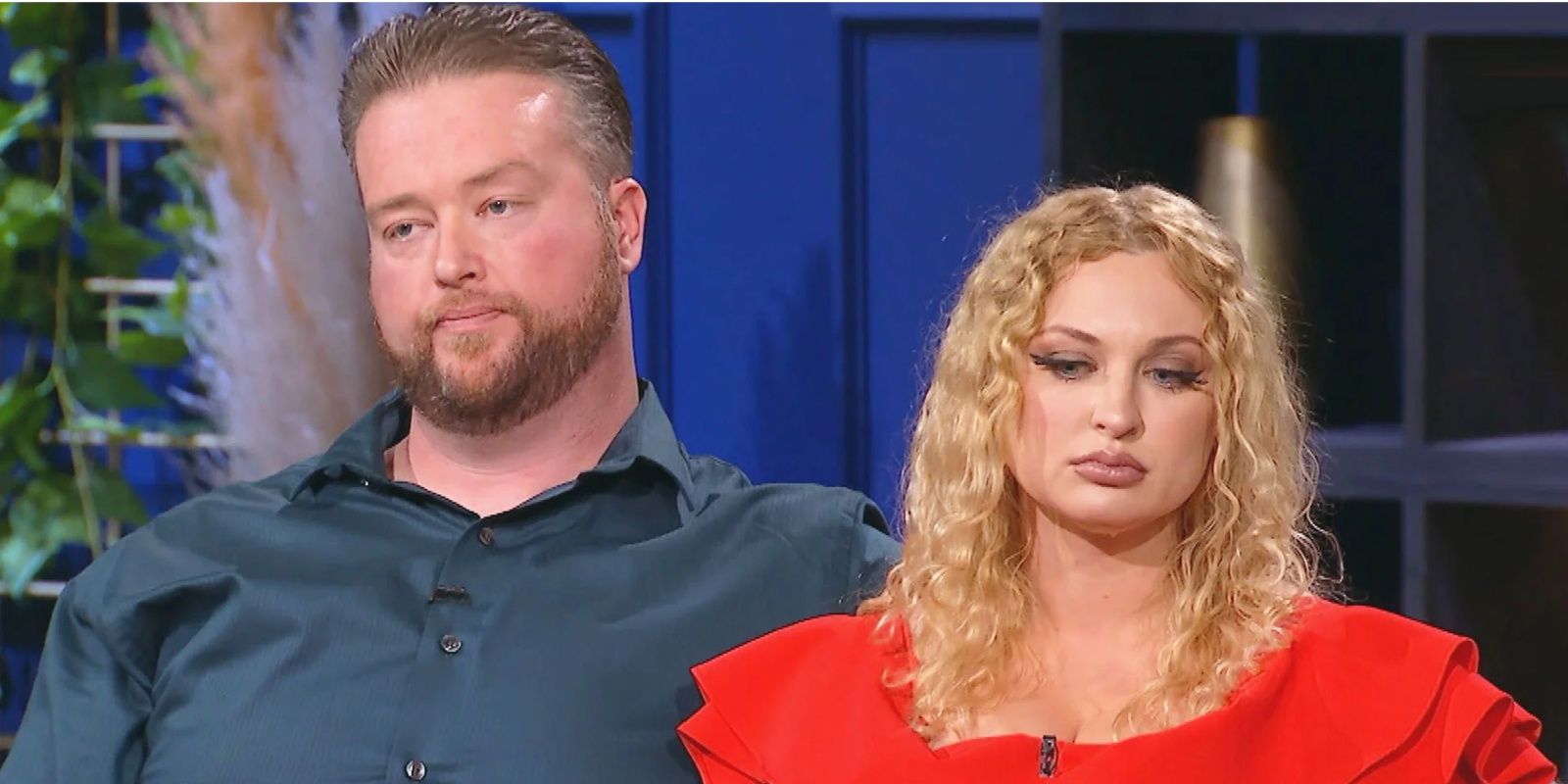 90 day Fiance's Mike Youngquist & Natalie Mordovtseva looking annoyed