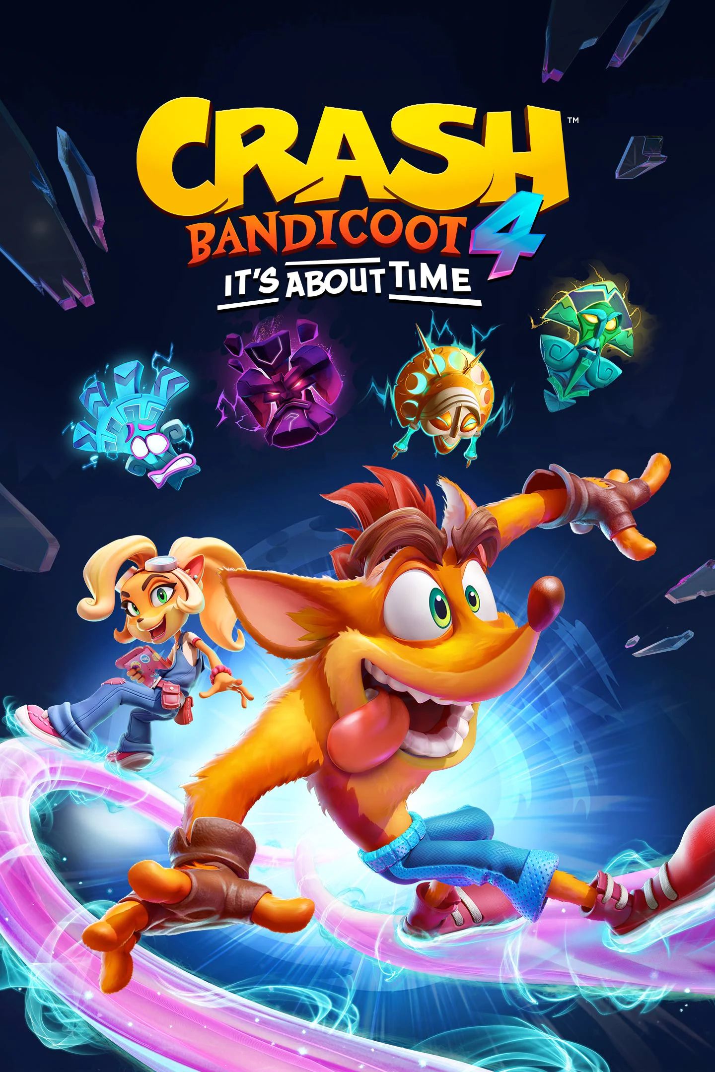 Crash Bandicoot 4 Its about time Movie Poster