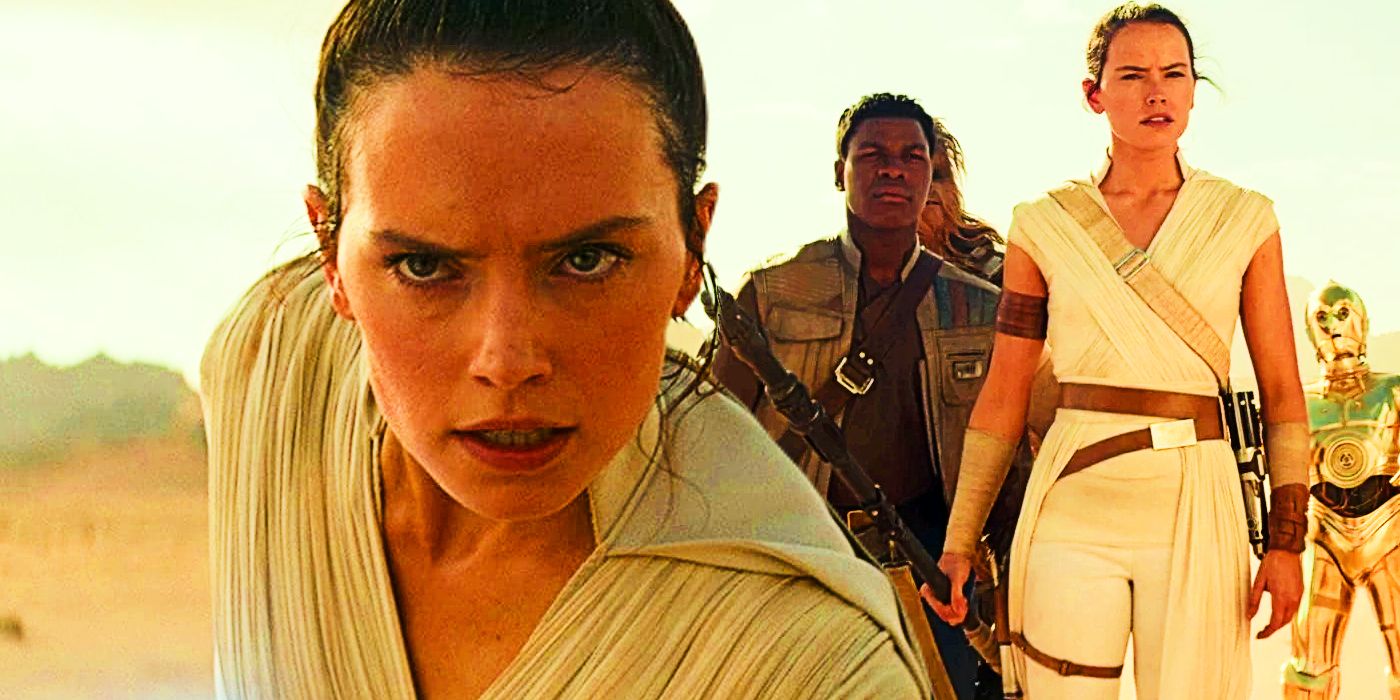 Daisy Ridley as Rey and John Boyega as Finn in Star Wars The Rise of Skywalker