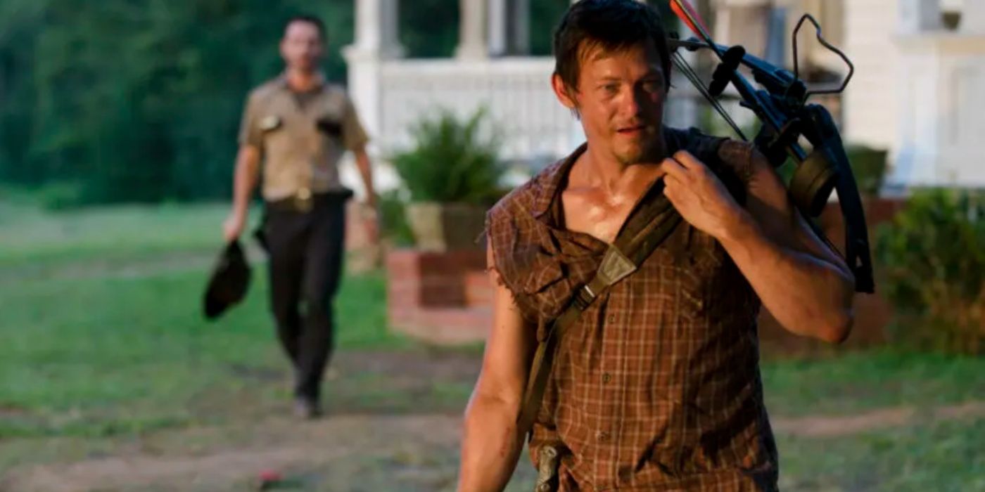 Daryl Dixon on The Walking Dead