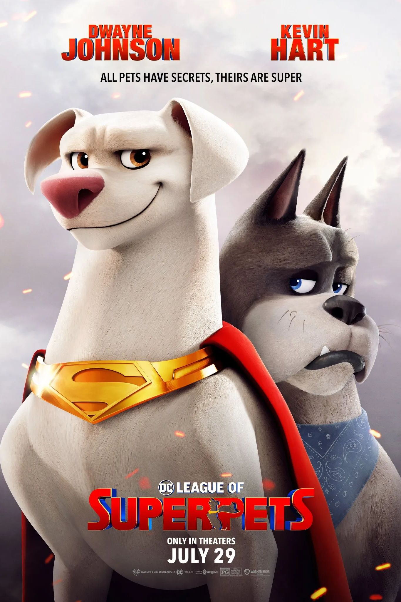 DC League of Super Pets Movie Poster