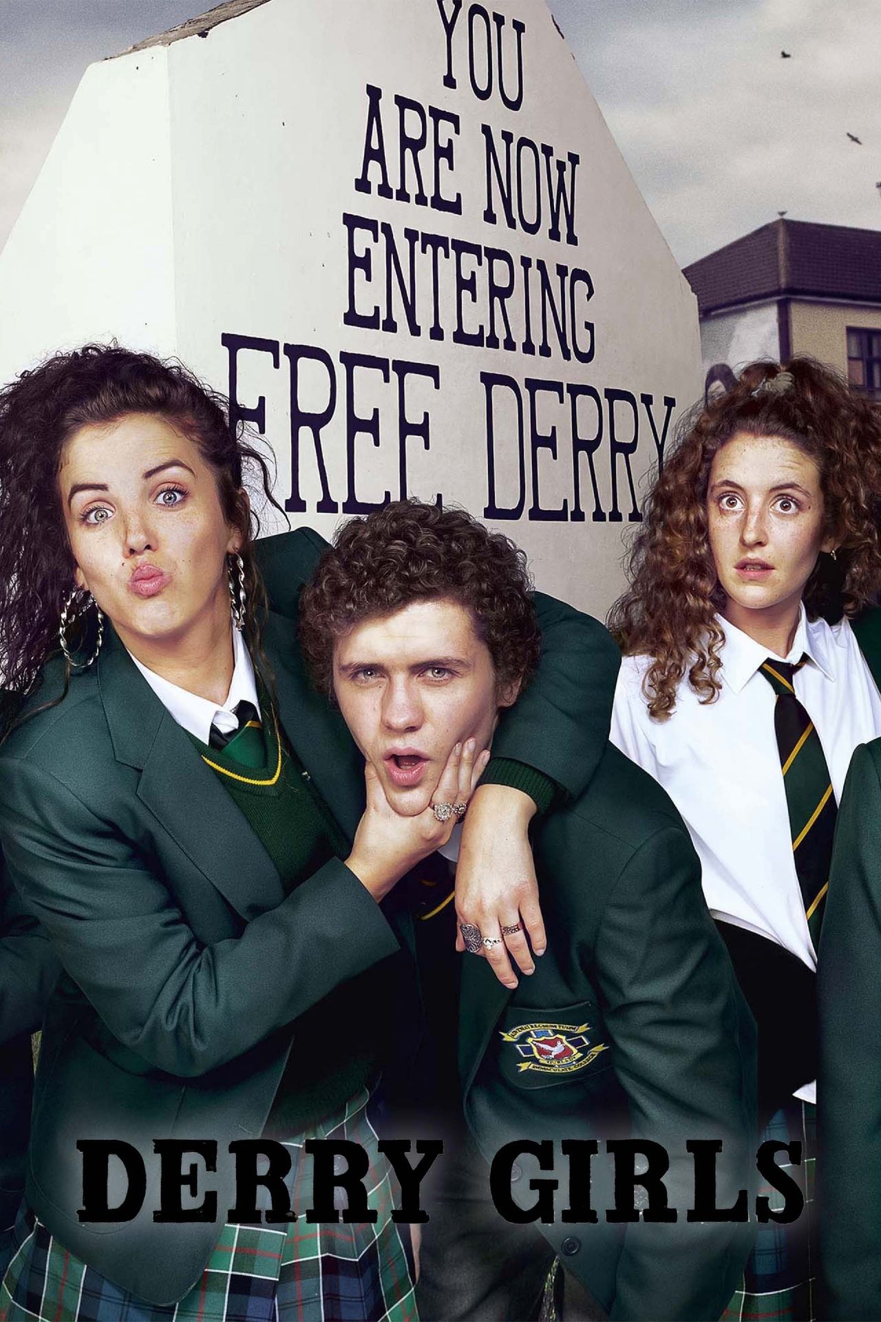 Derry Girls TV Poster