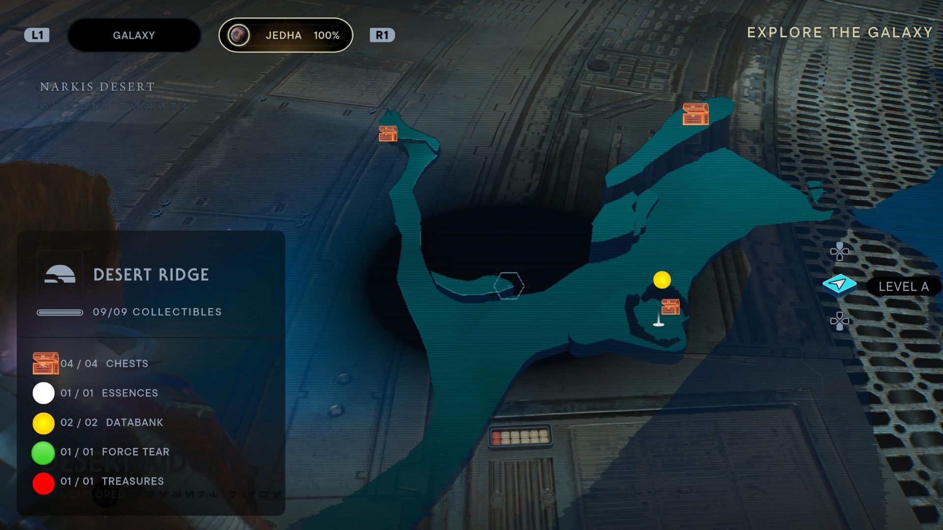 Star Wars Jedi: Survivor: Complete Jedha (Narkis Desert) Collectibles Guide