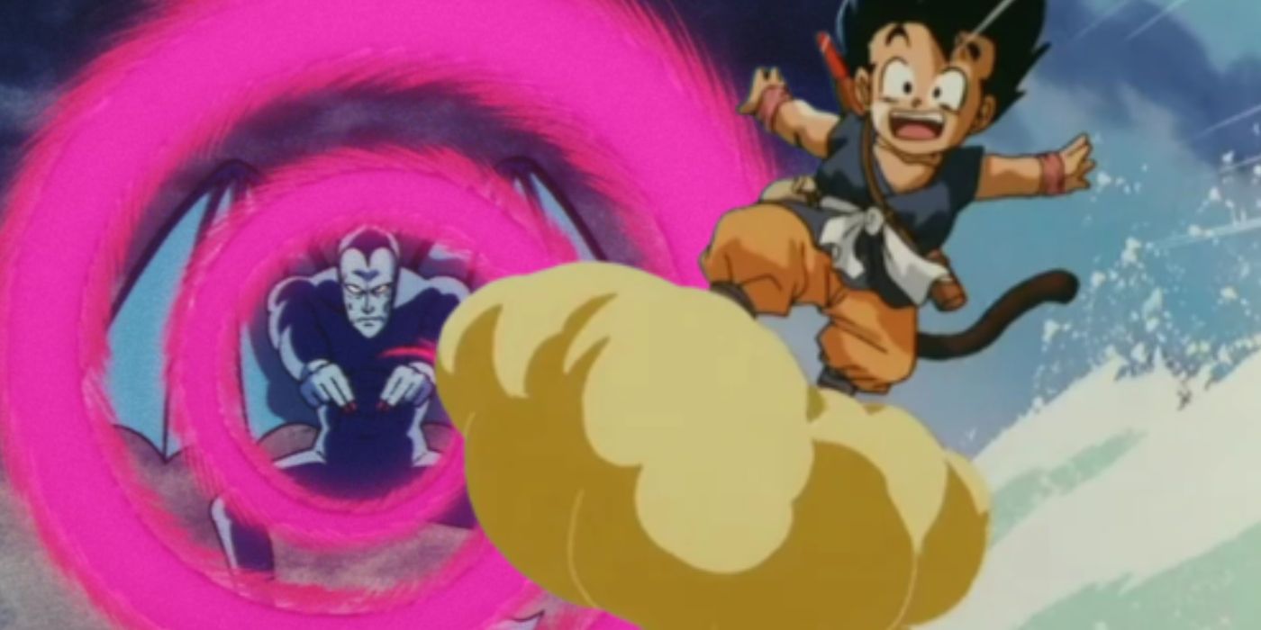 Devilmite Beam and the Nimbus Cloud are similar in Dragon Ball