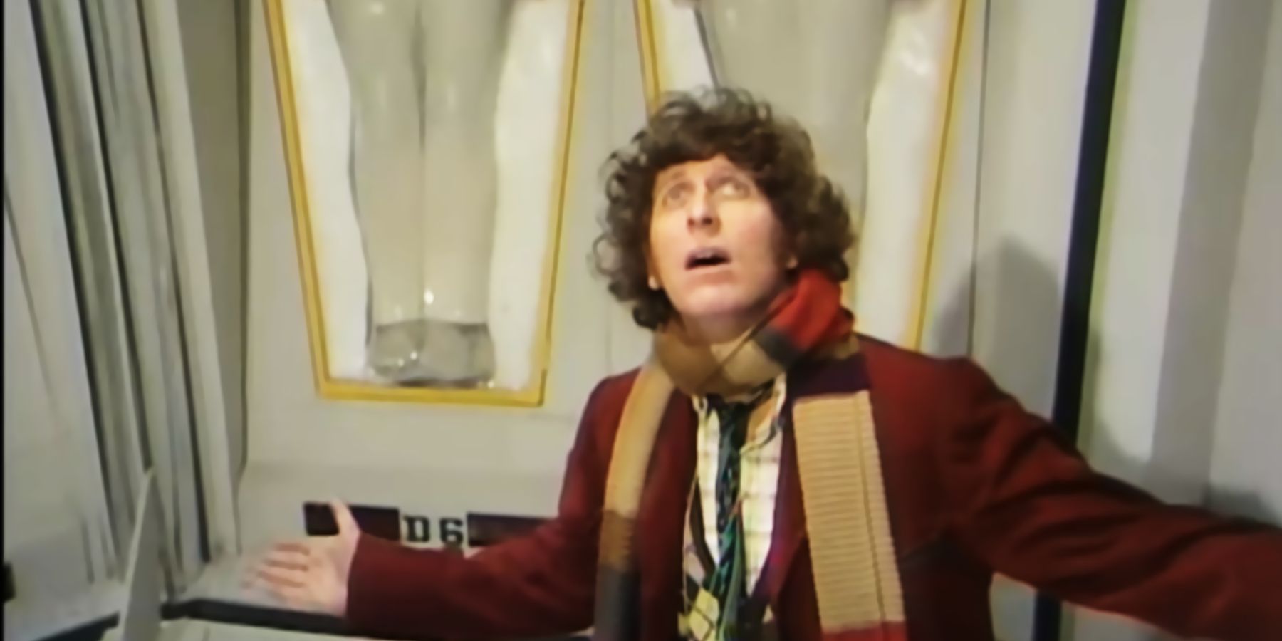 Tom Baker as the Doctor in The Ark in Space