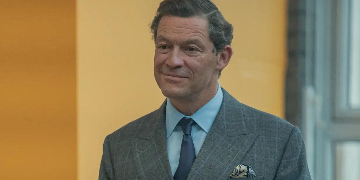 Dominic West as Charles in The Crown