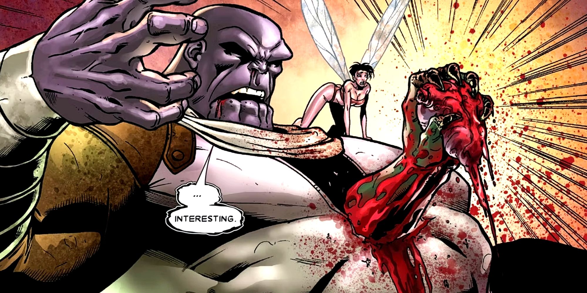 Drax mata a Thanos en Marvel Comics