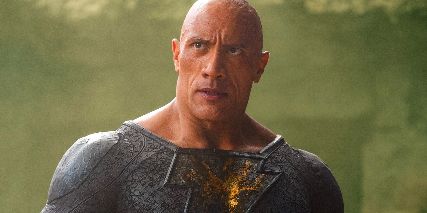 dwayne johnson as black adam