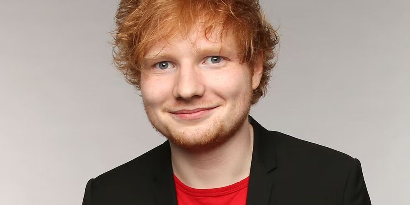 Ed Sheeran sonriendo 