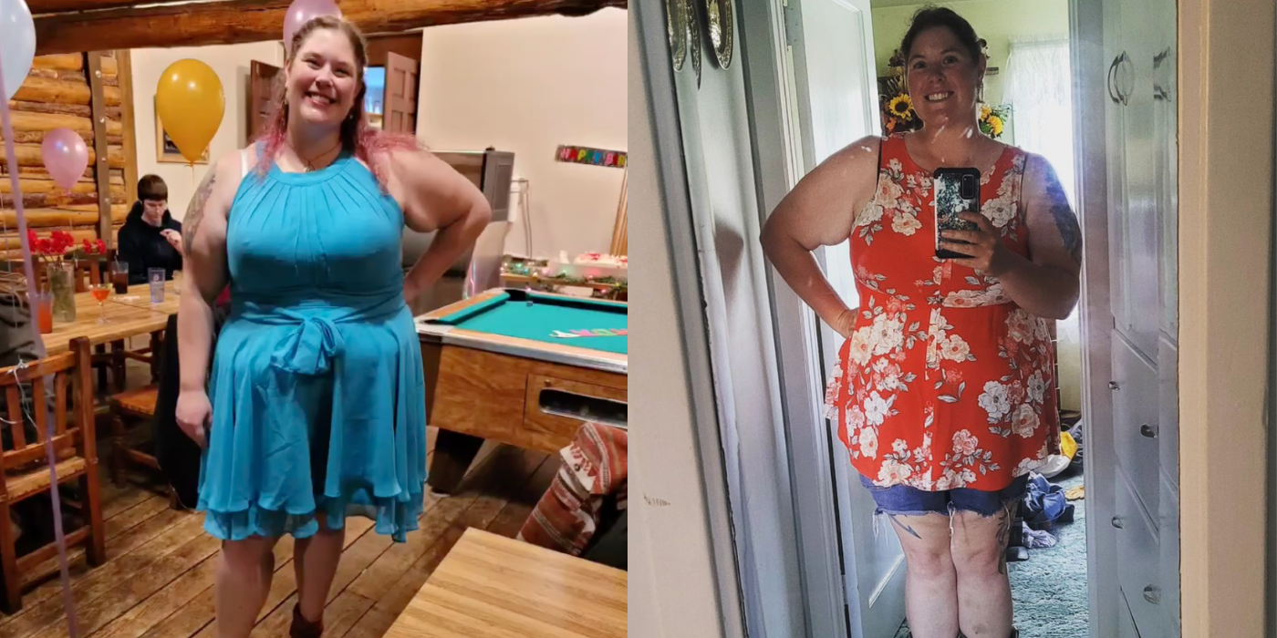 Ella Johnson Before the 90 Days After Weight Loss