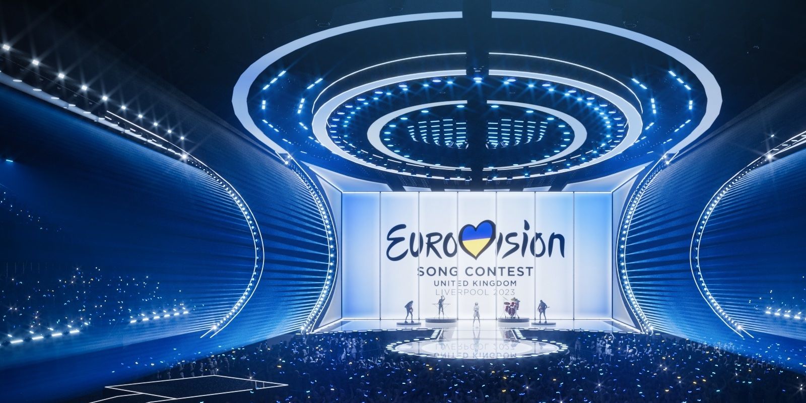 The stage for Eurovision Song Contest 2023