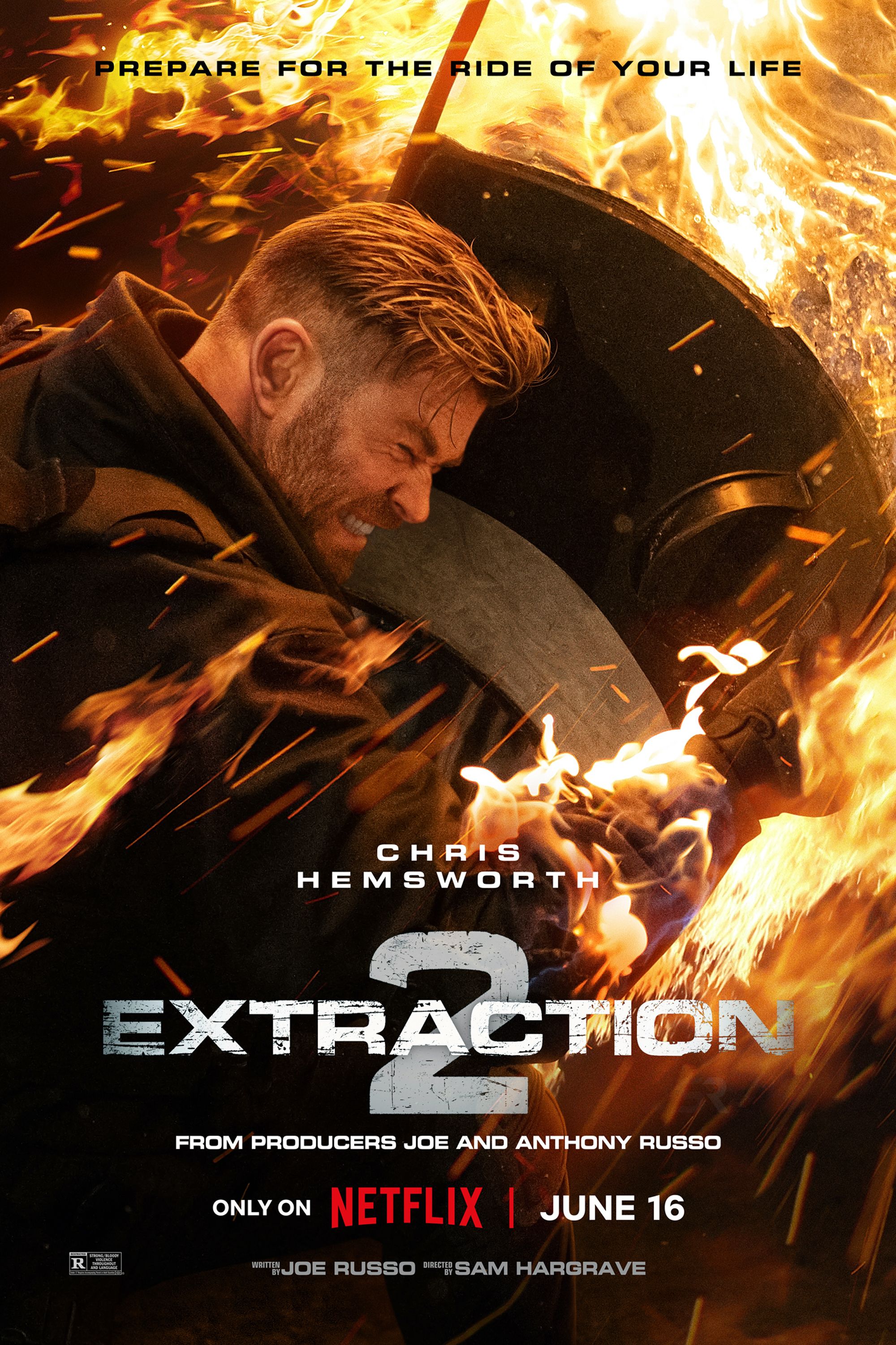 Extraction 2 Poster with Chris Hemsworth
