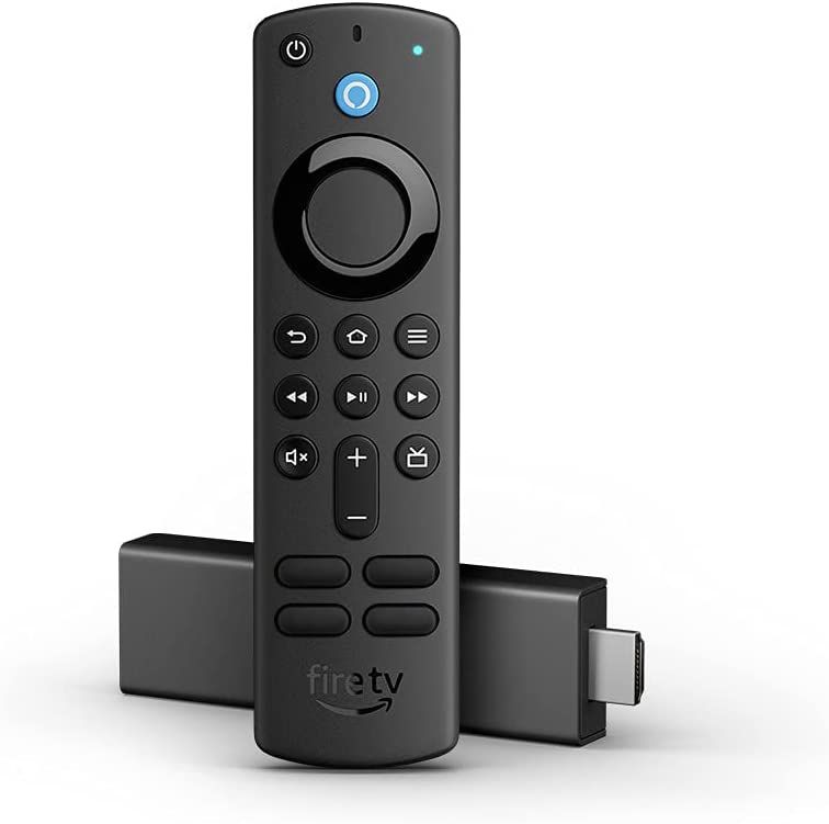 fire tv stick 4k dongle with the alexa voice remote