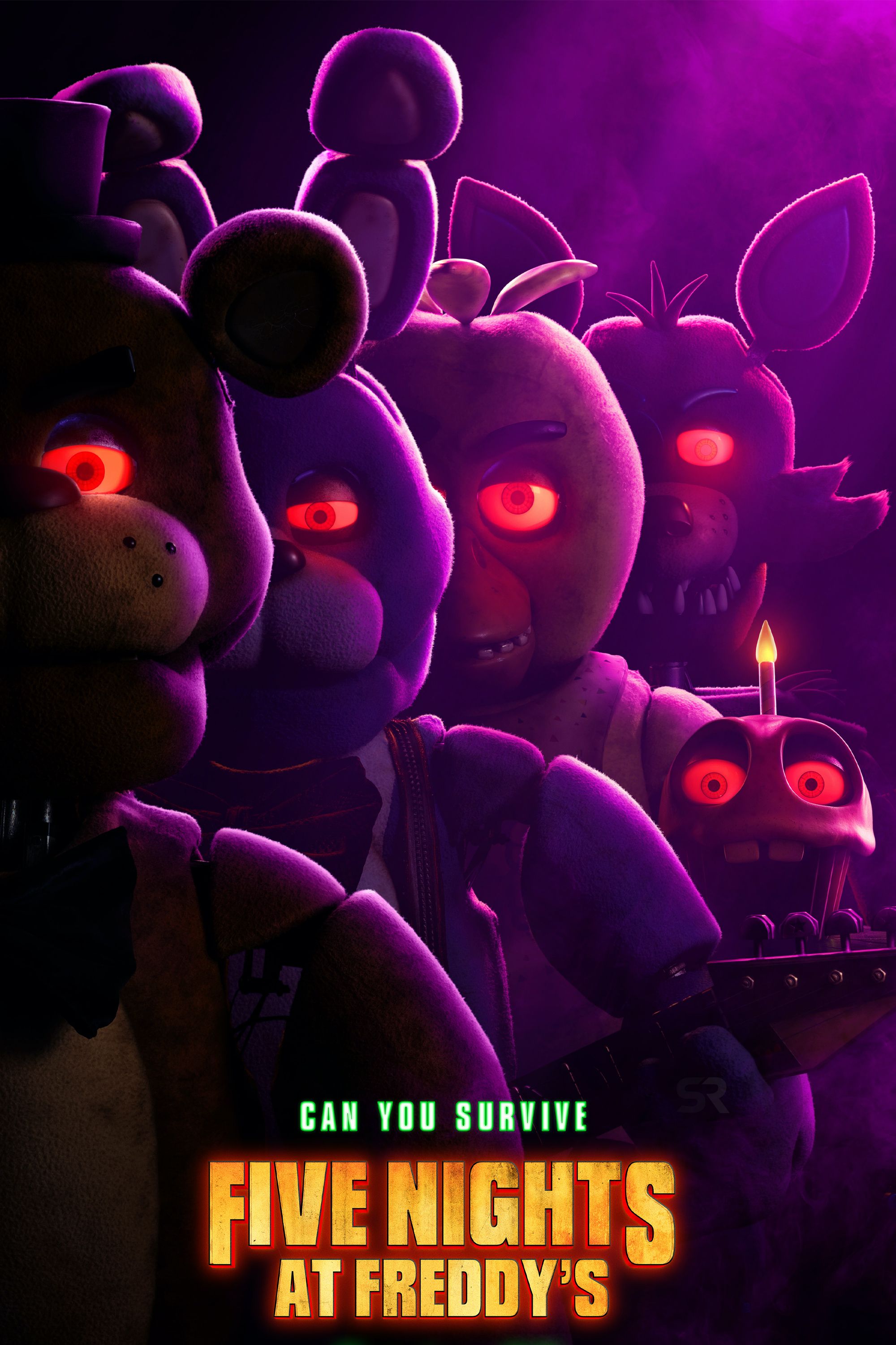 Affiche du film Cinq nuits chez Freddy