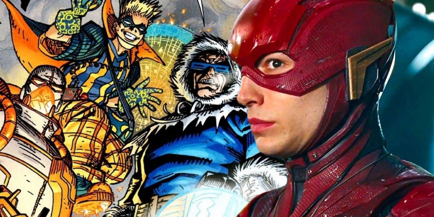 Flash and several Flash villains