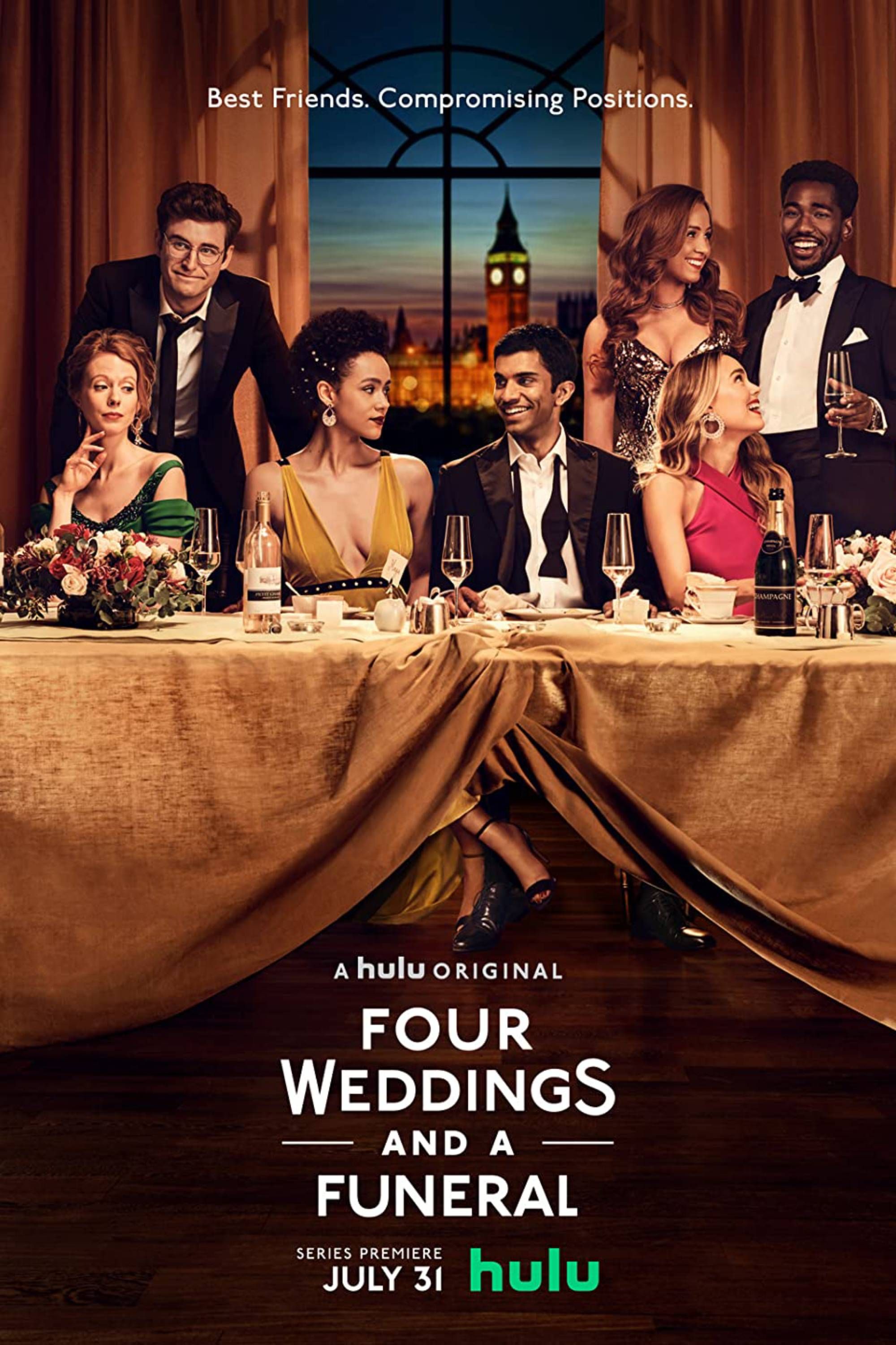 four weddings and a funeral poster