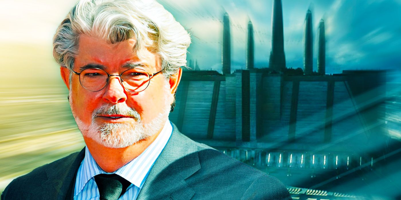 George Lucas and the Jedi Temple.