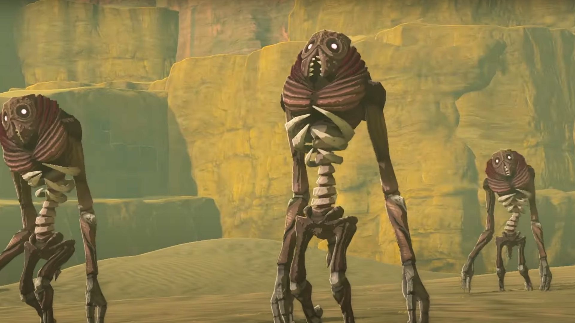 Gibdo inimigos em Zelda TOTK