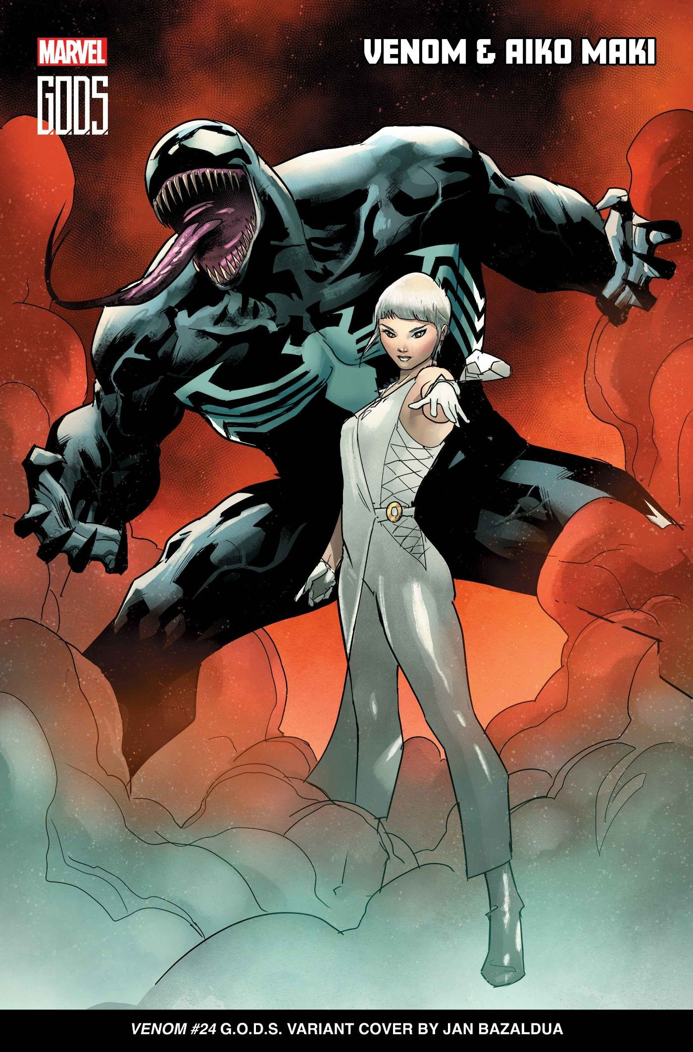 GODS Venom and Aiko Variant Cover