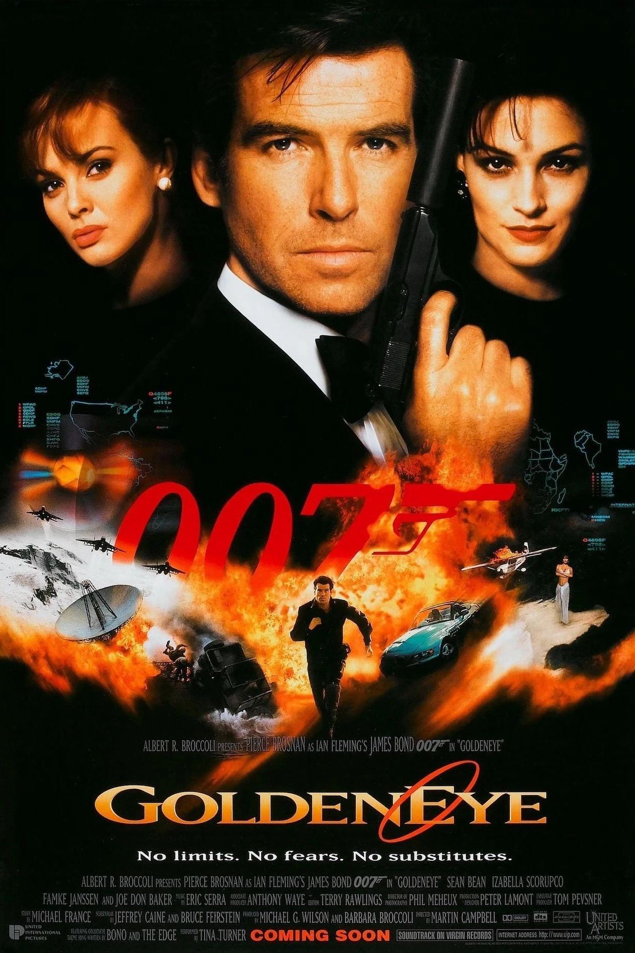 goldeneye-movie-poster A estrela do Goldeneye achou que ele iria arruinar o filme de reinicialização de James Bond quando ele não conseguia acertar 1 detalhe crítico