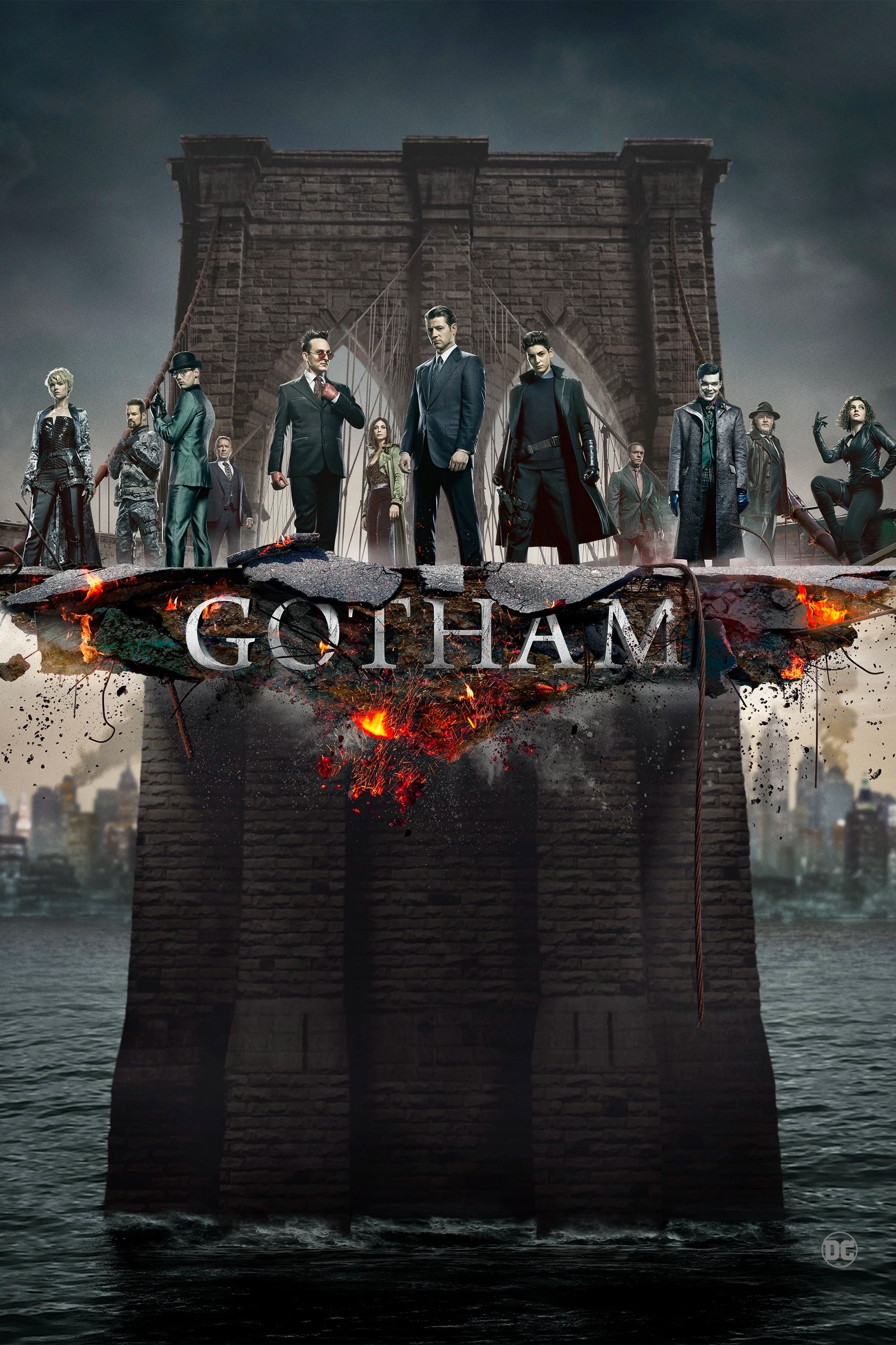 Pôster da 5ª temporada de Gotham