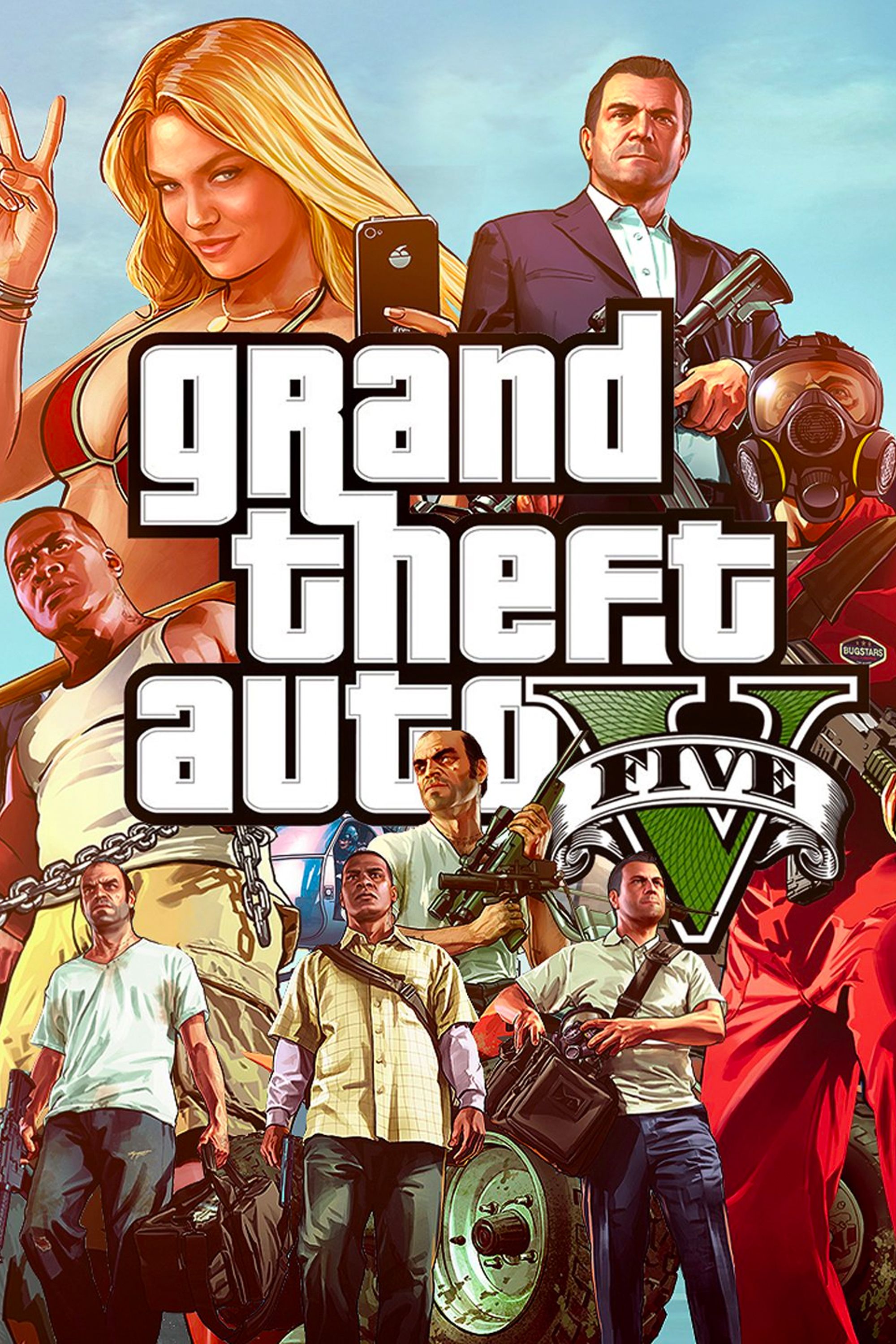Pôster-1 de Grand Theft Auto 5