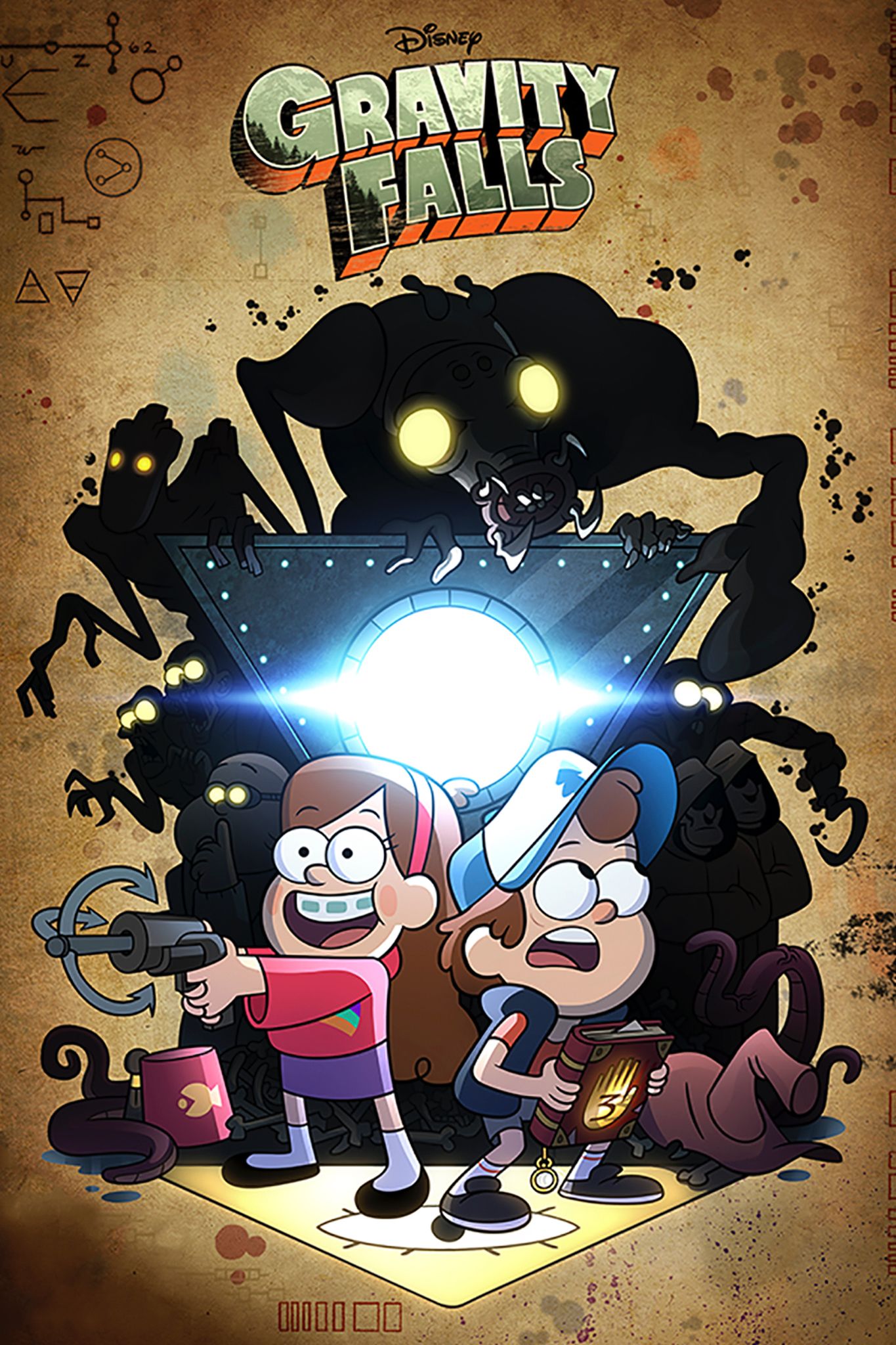 Gravity Falls TV Poster
