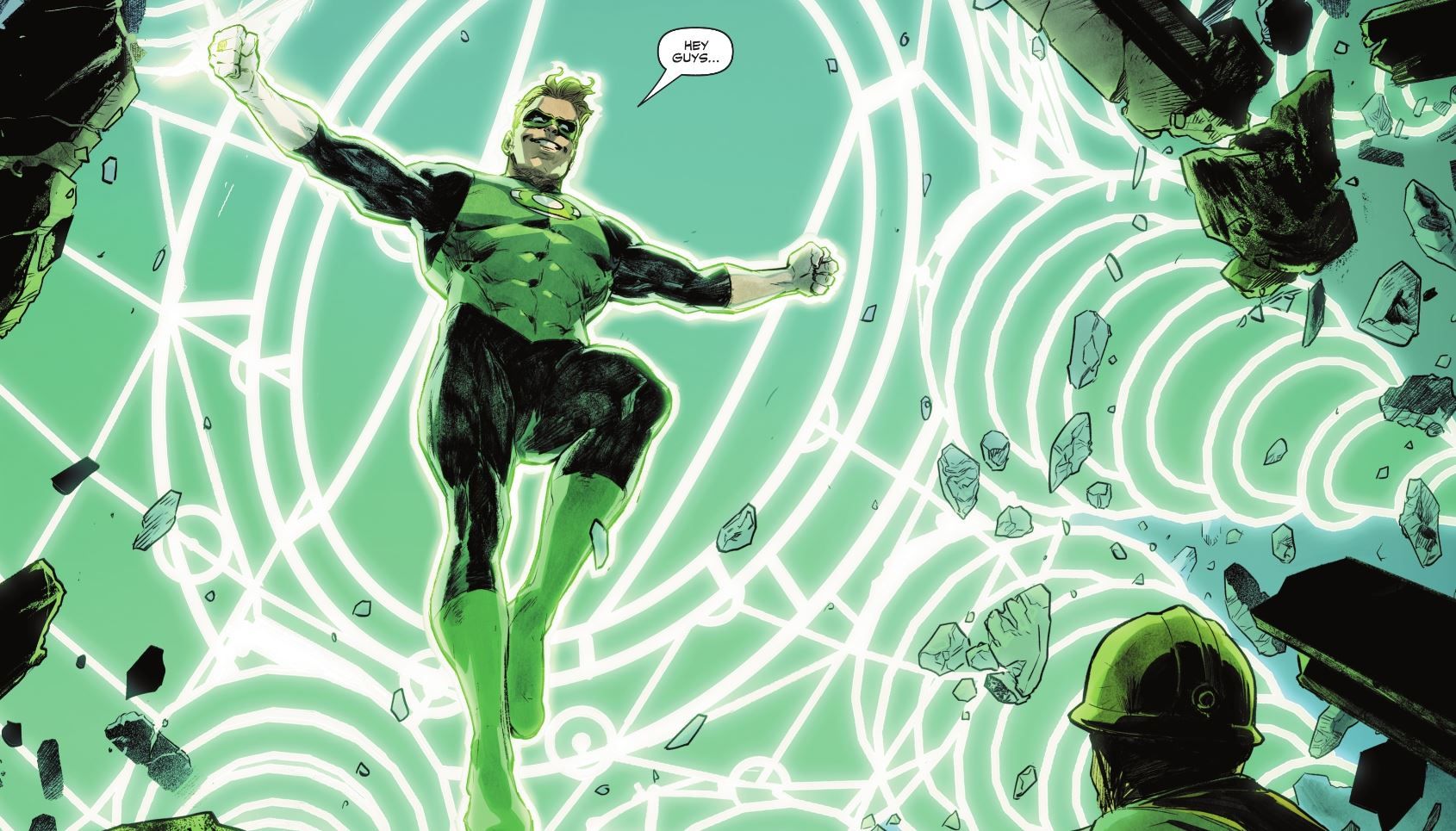 Green Lantern Hal Back DC Comics