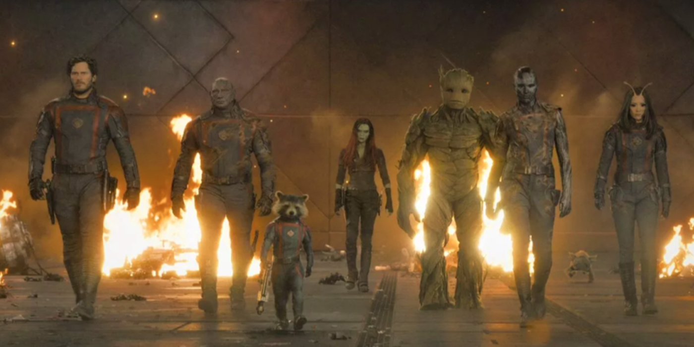 guardians of the galaxy on their last adventure in vol 3