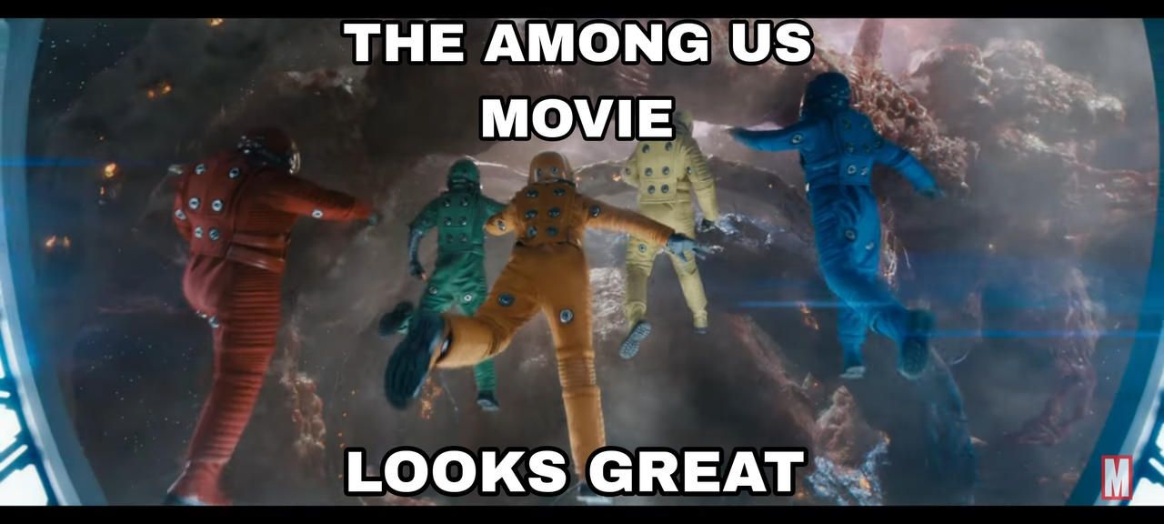 Guardians Of The Galaxy Vol. 3 Among Us Meme