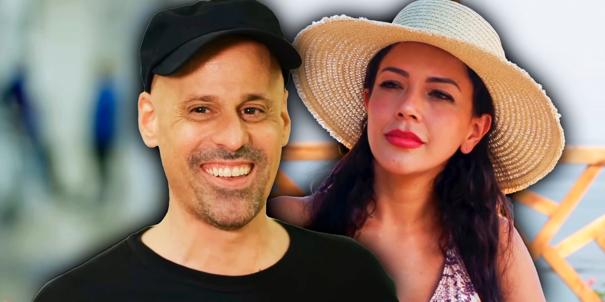 Gino and Jasmine from 90 Day Fiance: Before The 90 Days smiling