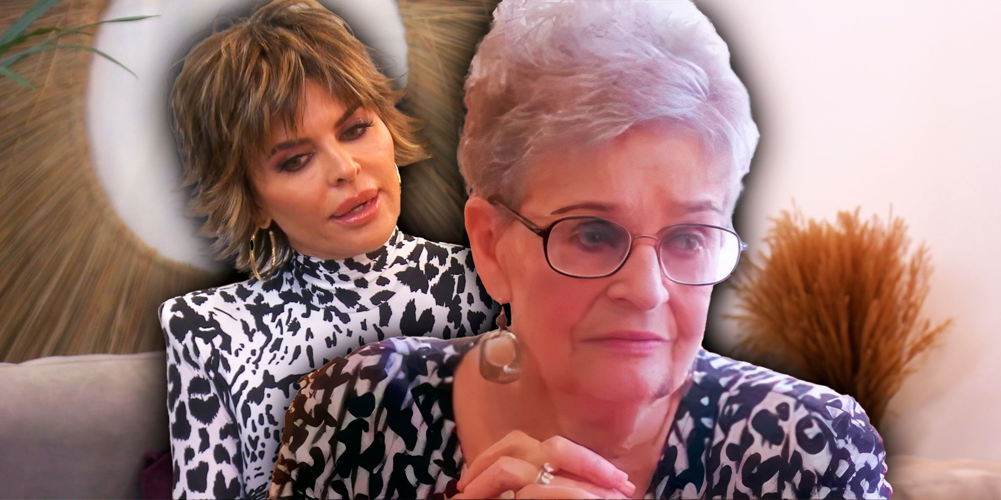 RHOBH's Lisa Rinna and her mother Lois Rinna wearing similar outfits