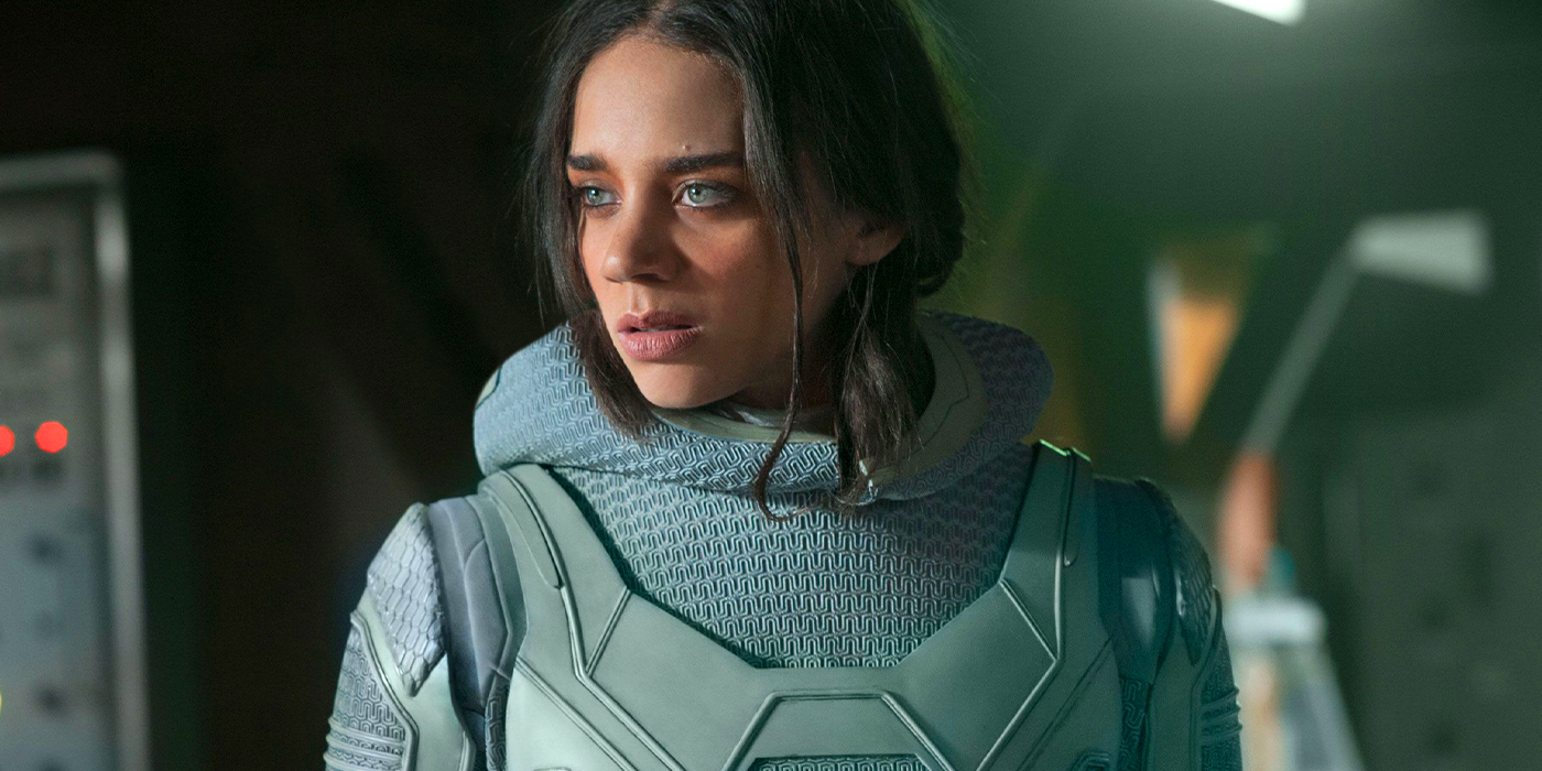 hannah john-kamen as ava starr ghost in ant-man and the wasp